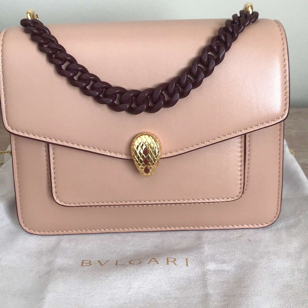 New Top handle nude bvlgari